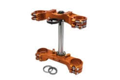 Motorcycle Accessories 25 ROTTWEILER PERFORMANCE - 790/890/901 Adventure Billet Triple Clamp Orange