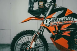 ROTTWEILER PERFORMANCE - 790/890/901 Adventure Billet Triple Clamp Orange 14 ROTTWEILER PERFORMANCE - 790/890/901 Adventure Billet Triple Clamp Orange -Motorcycle Accessories Rott Trip Orange 5