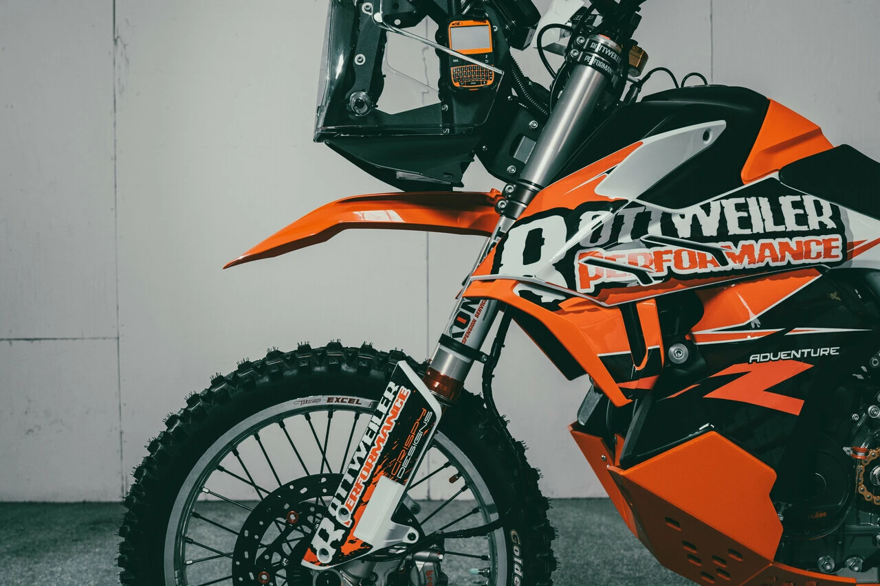 ROTTWEILER PERFORMANCE - 790/890/901 Adventure Billet Triple Clamp Orange 8 ROTTWEILER PERFORMANCE - 790/890/901 Adventure Billet Triple Clamp Orange - Image 6