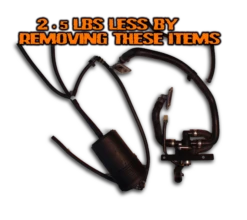 ROTTWEILER PERFORMANCE STAGE 2 SAS/CANISTER REMOVAL KIT A (BIG TWINS 2007-2016) 9 ROTTWEILER PERFORMANCE STAGE 2 SAS/CANISTER REMOVAL KIT A (BIG TWINS 2007-2016) -Motorcycle Accessories SAS S2 A