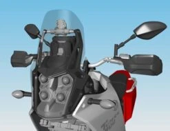 Donner Tech Tenere 700 GPS Holder Silver