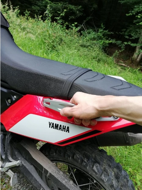 Donner Tech Tenere 700 Billet Pillion Grab Bars / Handles Silver 10 Donner Tech Tenere 700 Billet Pillion Grab Bars / Handles Silver - Image 8