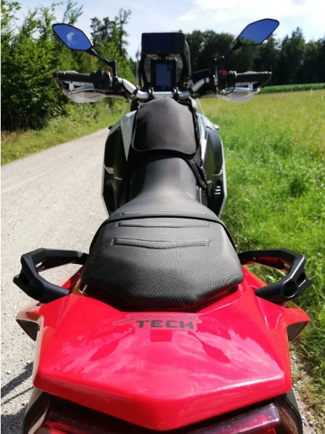 Donner Tech Tenere 700 Billet Pillion Grab Bars / Handles Silver 11 Donner Tech Tenere 700 Billet Pillion Grab Bars / Handles Silver - Image 9