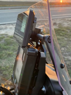 Donner Tech Tenere 700 World Raid Cockpit Stabilser/ GPS Bracket Black 2023+ 11 Donner Tech Tenere 700 World Raid Cockpit Stabilser/ GPS Bracket Black 2023+ -Motorcycle Accessories WorldRaidStabKitBlack 4